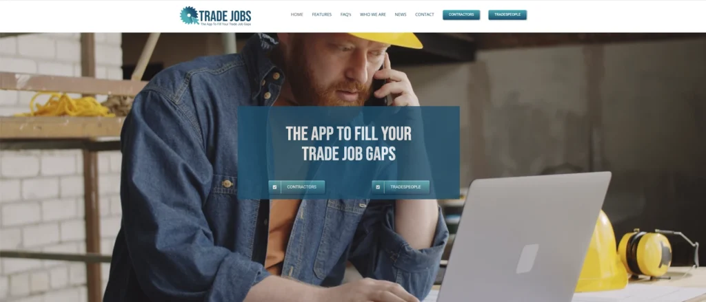 trade jobs mobile app