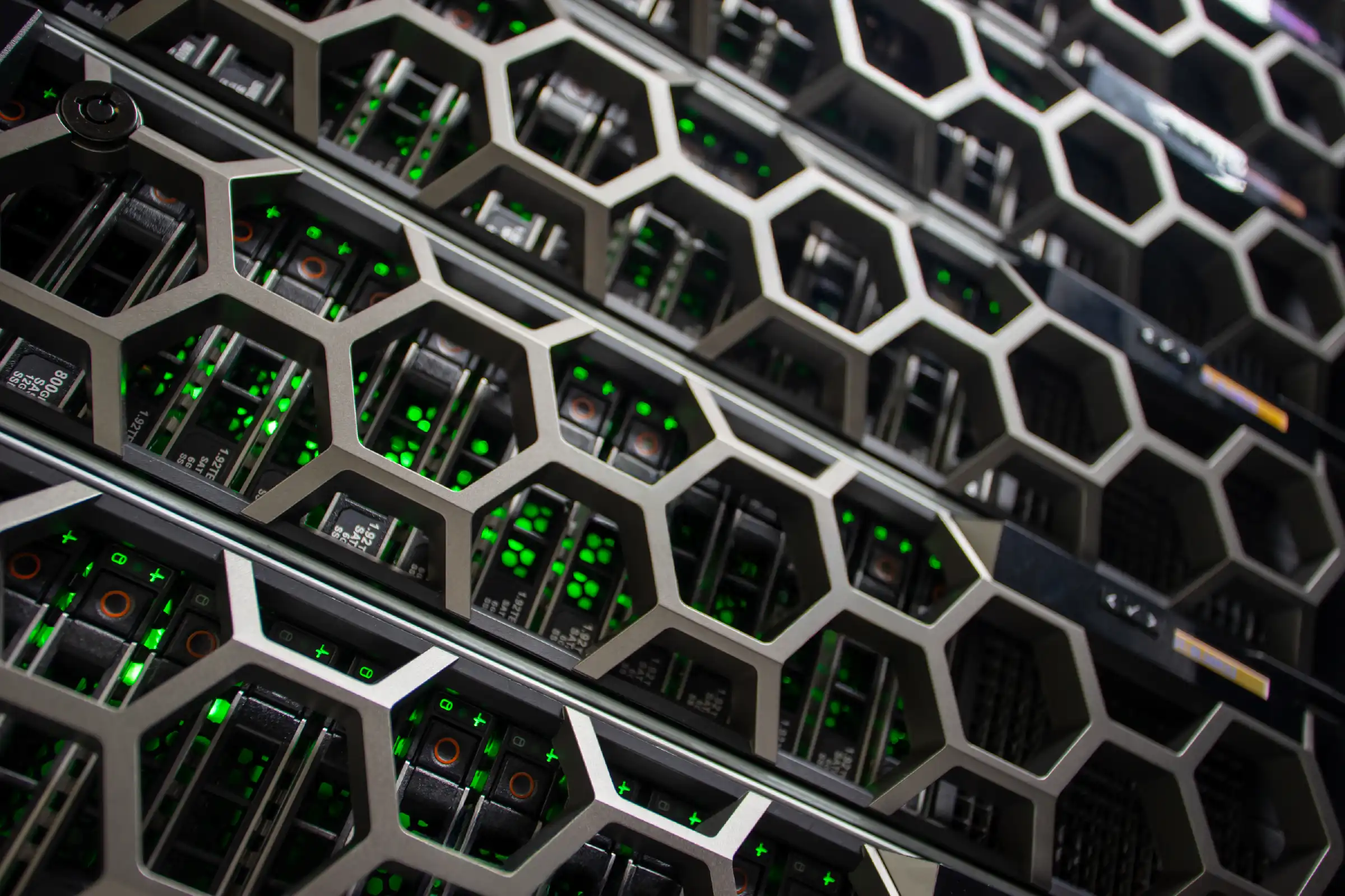 WooCommerce Hosting 1 Lattice Back of Woocommerce Hosting Server Stack Grey
