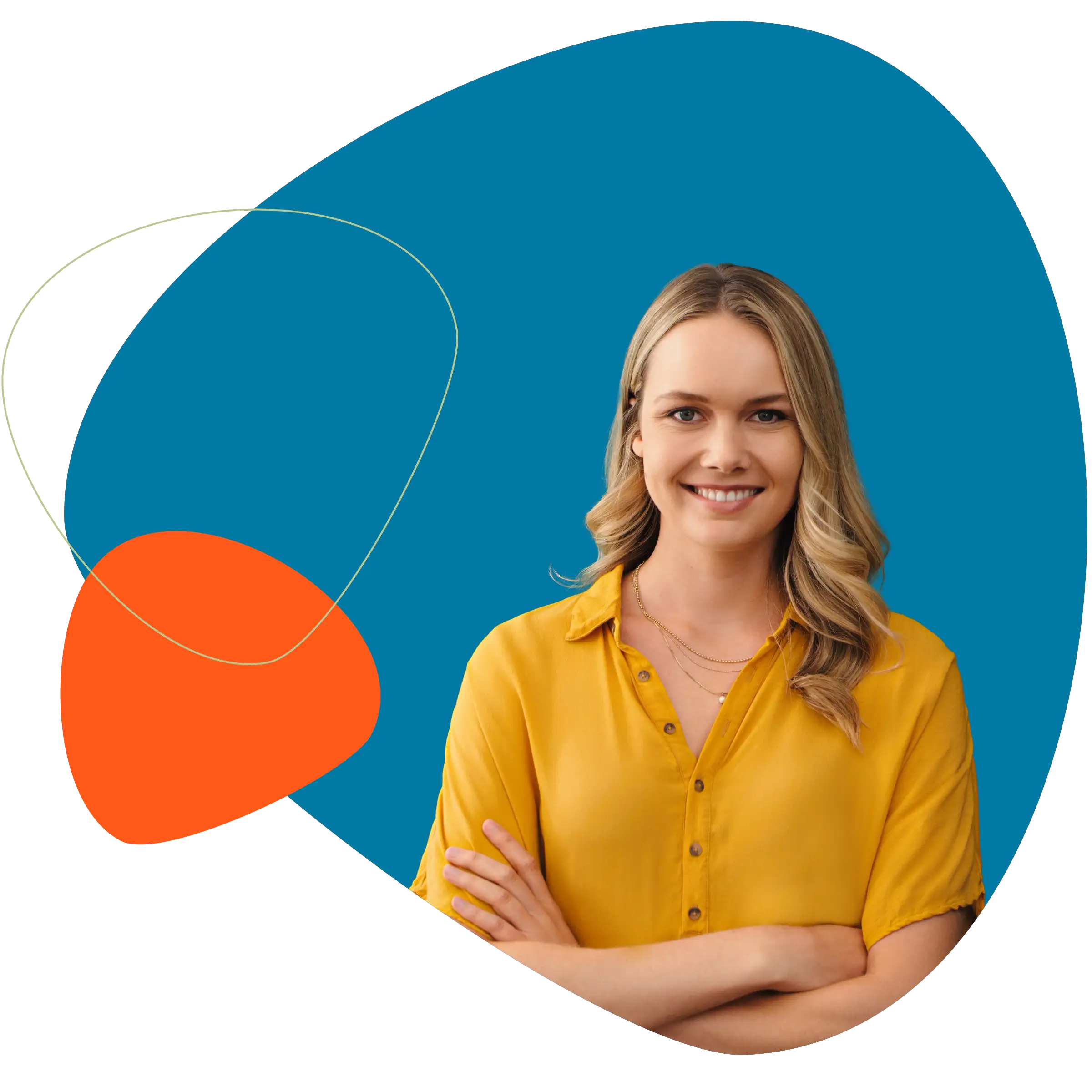 WordPress Enterprise Hosting 1 Wordpress Hosting - Woman look at camera with her arms crossed